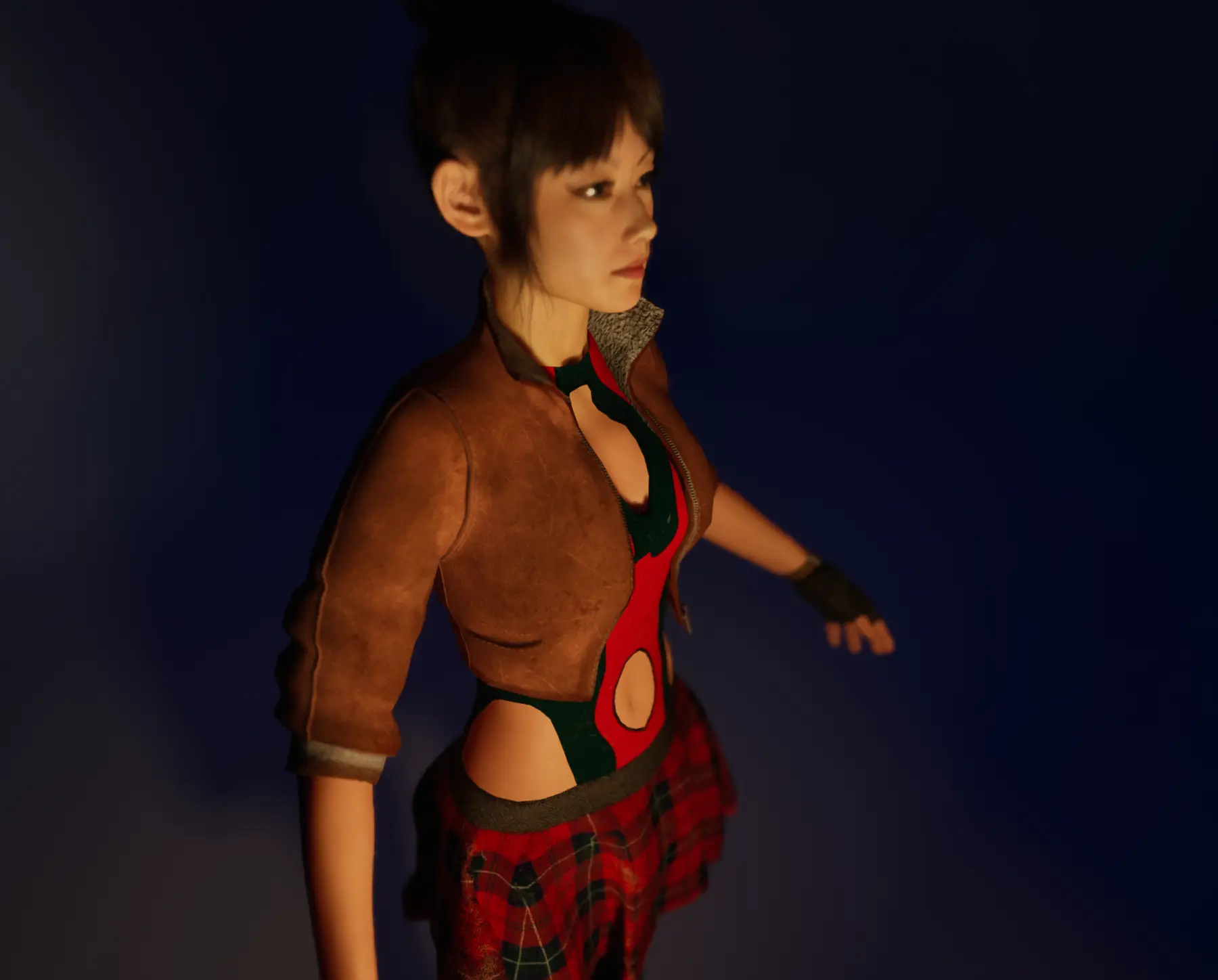 Three-quarter studio render of Myla
